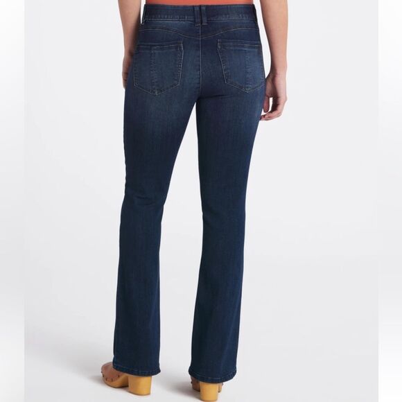 Democracy Kathryn Ab Solution Itty Bitty Bootcut Jean Indigo Stitch Fix Nwt - Picture 2 of 9